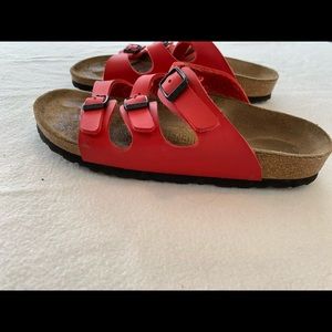 Birkenstock Florida Sandals Red  37 Regular